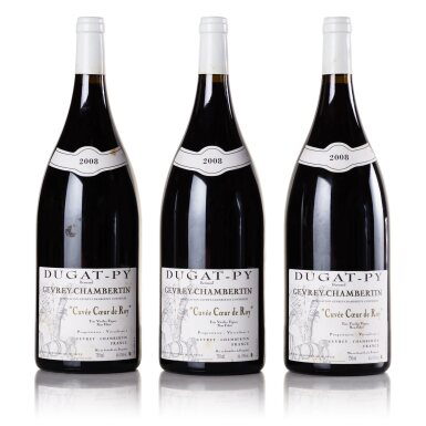 View full screen - View 1 of Lot 170. Gevrey Chambertin, Coeur de Roy, Très Vieilles Vignes 2008 Bernard Dugat-Py (3 MAG).
