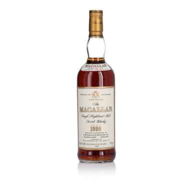 View full screen - View 1 of Lot 1020. The Macallan 18 Year Old 43.0 abv 1980 (1 bt 75cl).