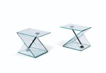 Pair of Zed tables, Man Machine serie, 2014 | Paire de tables Zed, série Man Machine, 2014