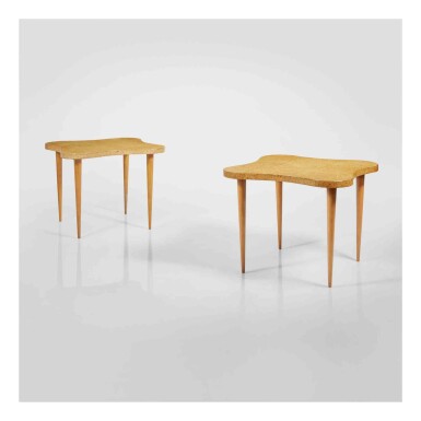 View full screen - View 1 of Lot 354. A Pair of Important Side Tables.