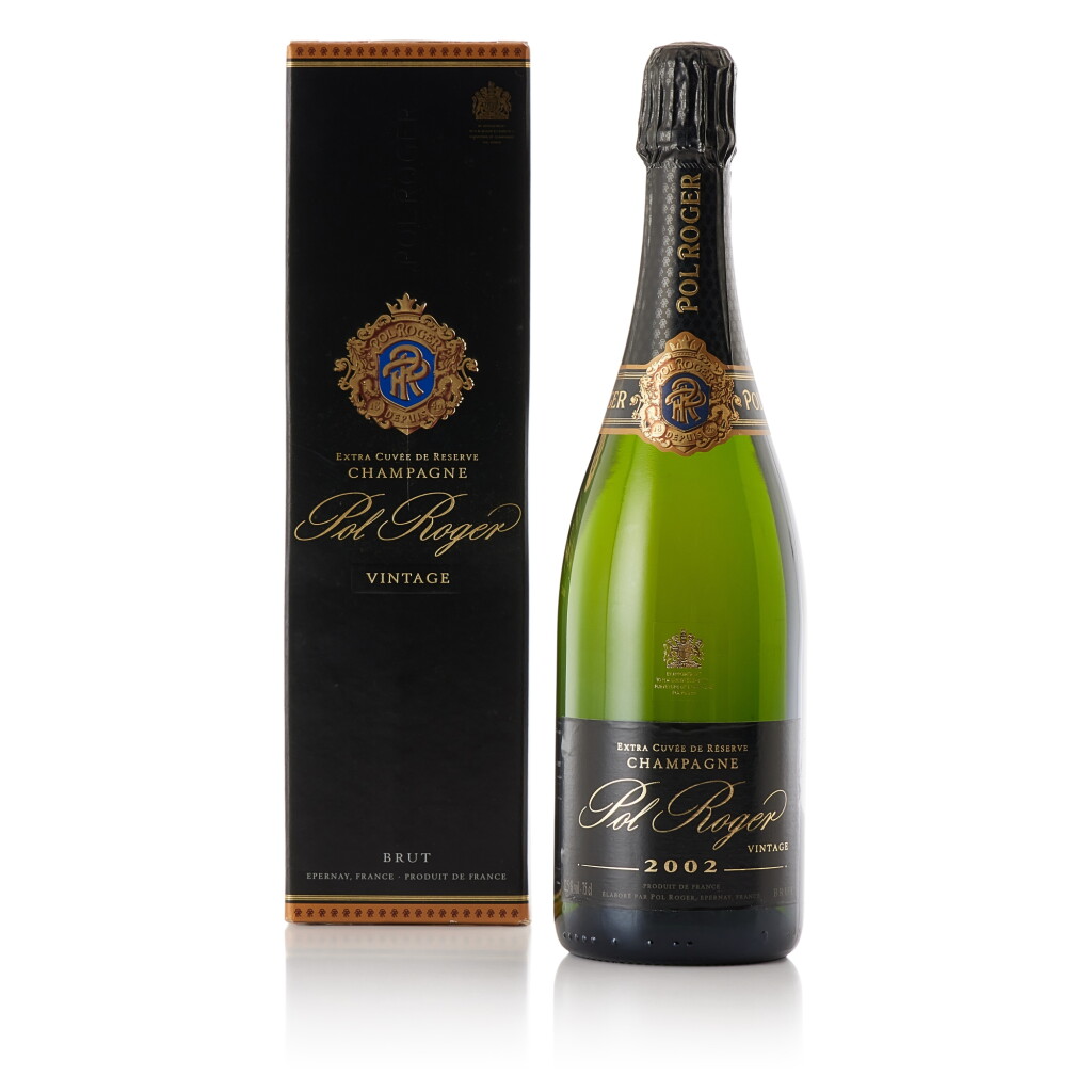View full screen - View 1 of Lot 5383. Pol Roger, Brut 2002 (15 BT).
