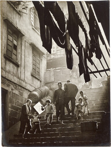 View full screen - View 1 of Lot 840. Fan Ho 何藩 | Street Scene 街景.