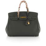 Vert Cypress Birkin 35cm in Togo Leather with Gold Hardware, 2012