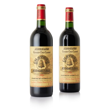 View full screen - View 1 of Lot 8685. Château Angélus 1995 (12 BT).