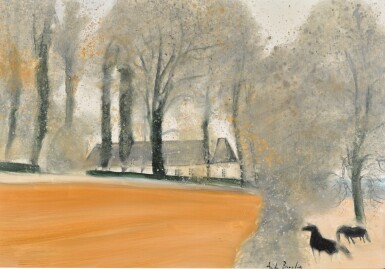 View full screen - View 1 of Lot 455. ANDRÉ BRASILIER | AUTOMNE À LOUPEIGNE.