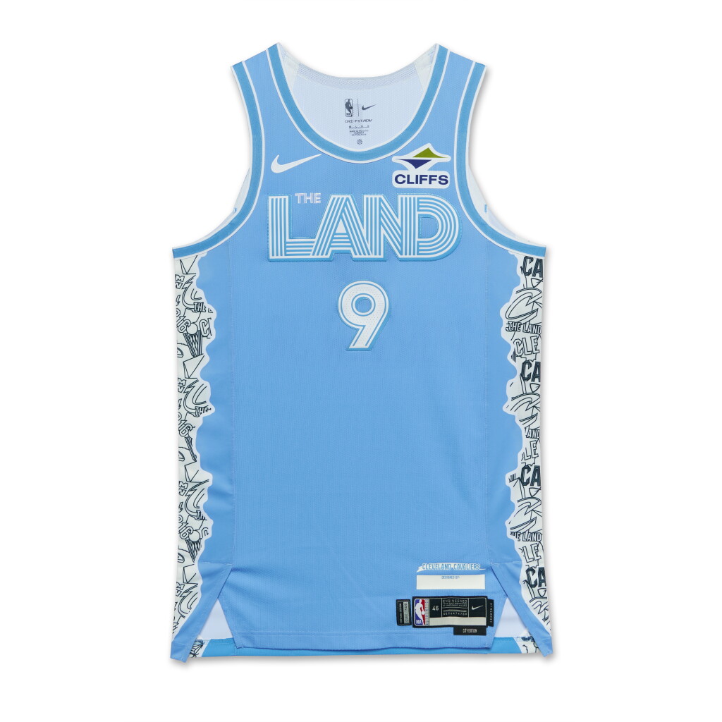 View full screen - View 1 of Lot 184. Craig Porter Jr. Cleveland Cavaliers 2024-2025 Game Worn City Edition Jersey .