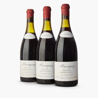 View full screen - View 1 of Lot 51. Musigny 2007 Domaine Leroy (3 BT).