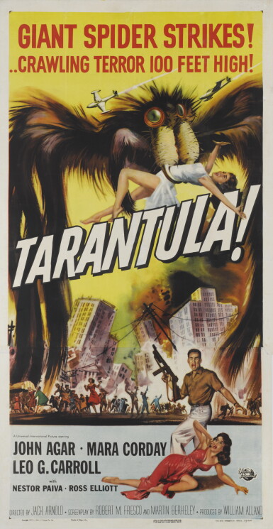 View full screen - View 1 of Lot 94. Tarantula (1955) poster, US.