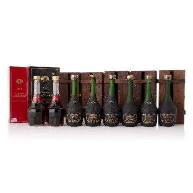 View full screen - View 1 of Lot 6823. Gaston De Lagrange Prestige XO Cognac Mixed Lot 40.0 abv NV (8 BT70).