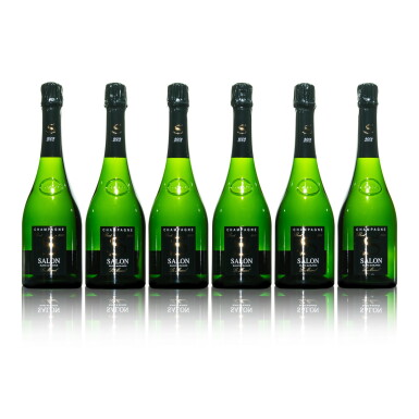 View full screen - View 1 of Lot 239. Salon Le Mesnil, Blanc de Blancs 2002 (6 BT).