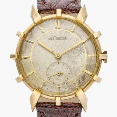 View full screen - View 1 of Lot 671. Bradley II 'Ship's Wheel' | A yellow gold wristwatch in the form of a ship's wheel, Circa 1950.
