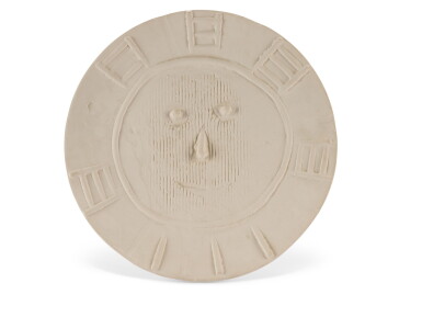 View full screen - View 1 of Lot 96. PABLO PICASSO | VISAGE SUR CARTON ONDULÉ (A. R. 322).