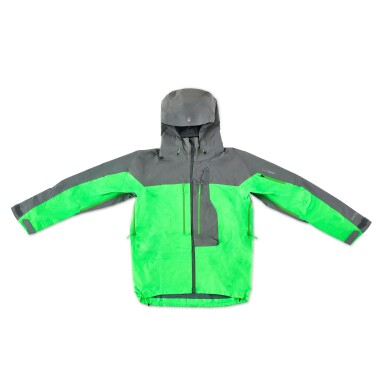 View full screen - View 1 of Lot 9027. Burton Snowboard Ware AK457 Green/Grey worn by Hiroshi Fujiwara.