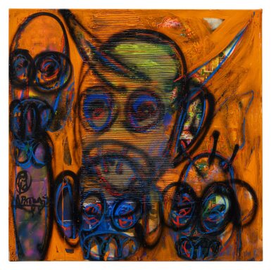 View full screen - View 1 of Lot 310. L'homme à la corne.