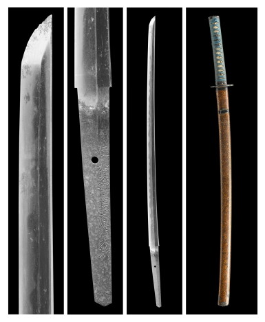 View full screen - View 1 of Lot 54. A Shinto katana | Signed Iga no kami Fujiwara Sadatsugu | Edo period, 17th century.