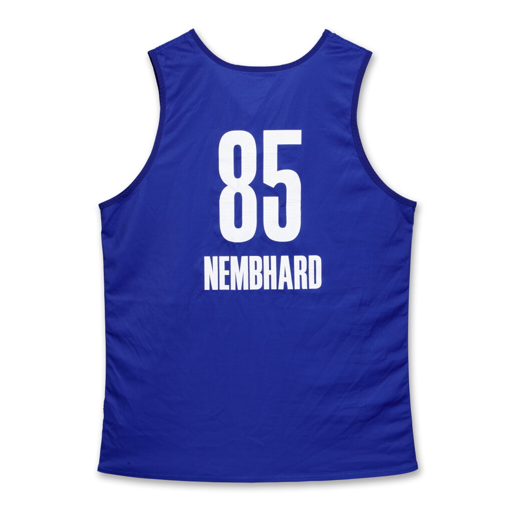 View full screen - View 1 of Lot 229. Ryan Nembhard 2025 NBA Draft Combine Issued Jersey.