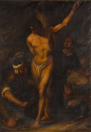 View full screen - View 1 of Lot 20. The Martyrdom of Saint Sebastian.