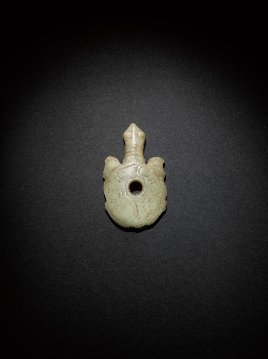 View full screen - View 1 of Lot 84. A rare yellow jade turtle, Shang dynasty.