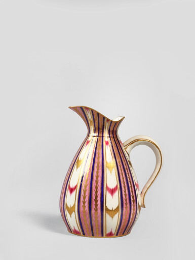 View full screen - View 1 of Lot 557. A Sèvres Porcelain Jug (Broc 'ordinaire'), circa 1765.