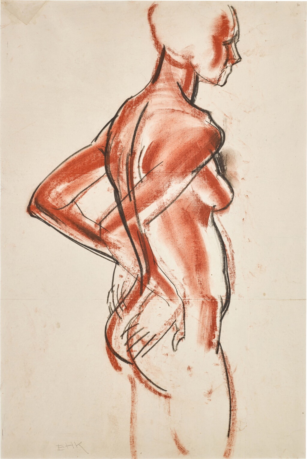 View full screen - View 1 of Lot 119. ERIC KENNINGTON, R.A. | FEMALE NUDE.