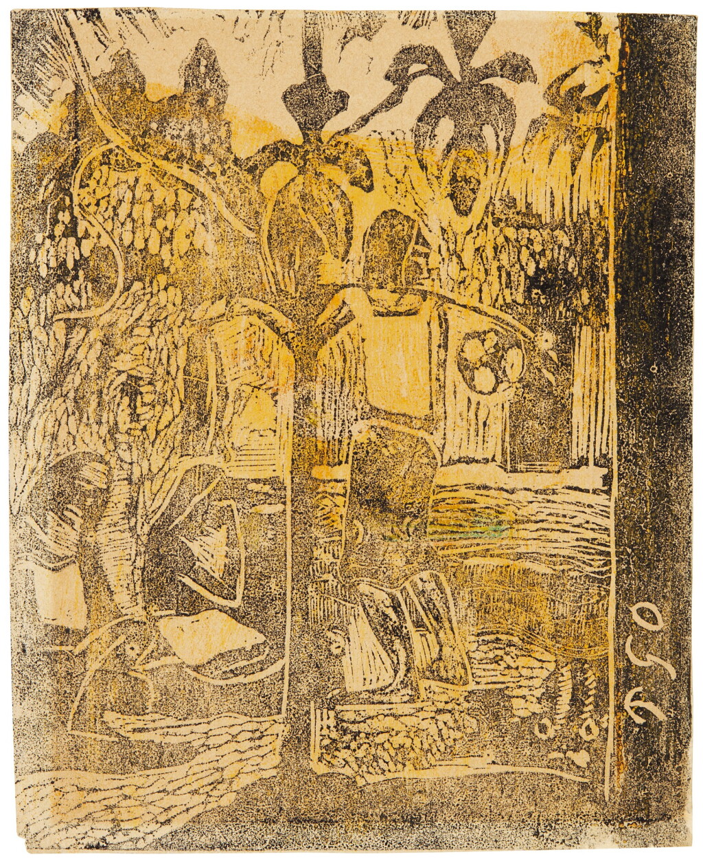 View full screen - View 1 of Lot 407. PAUL GAUGUIN | NOA NOA (THE SMALL PLATE) (G. 47; K. 34).
