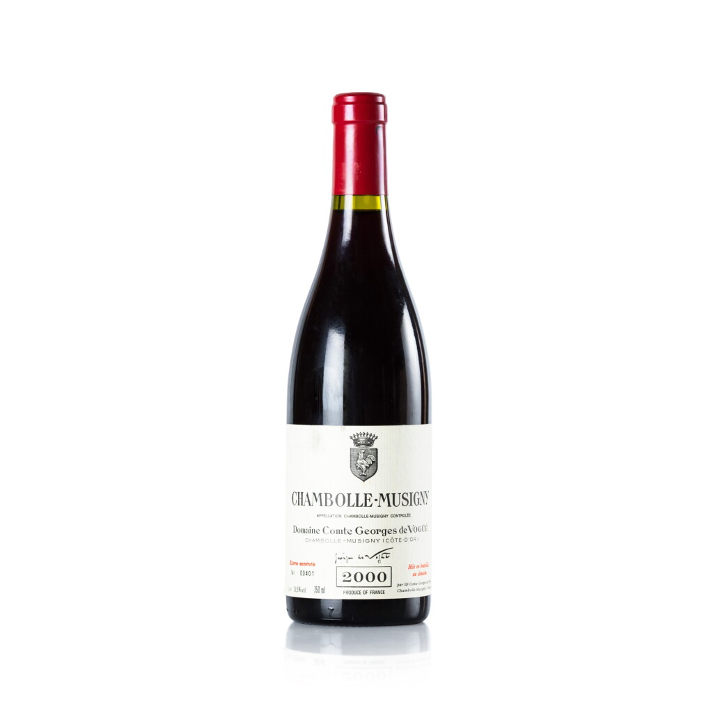 View full screen - View 1 of Lot 399. Chambolle Musigny 2000 Comte Georges de Vogüé (1 BT).