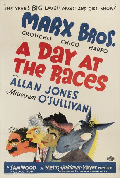View full screen - View 1 of Lot 120. A Day at the Races (1937).