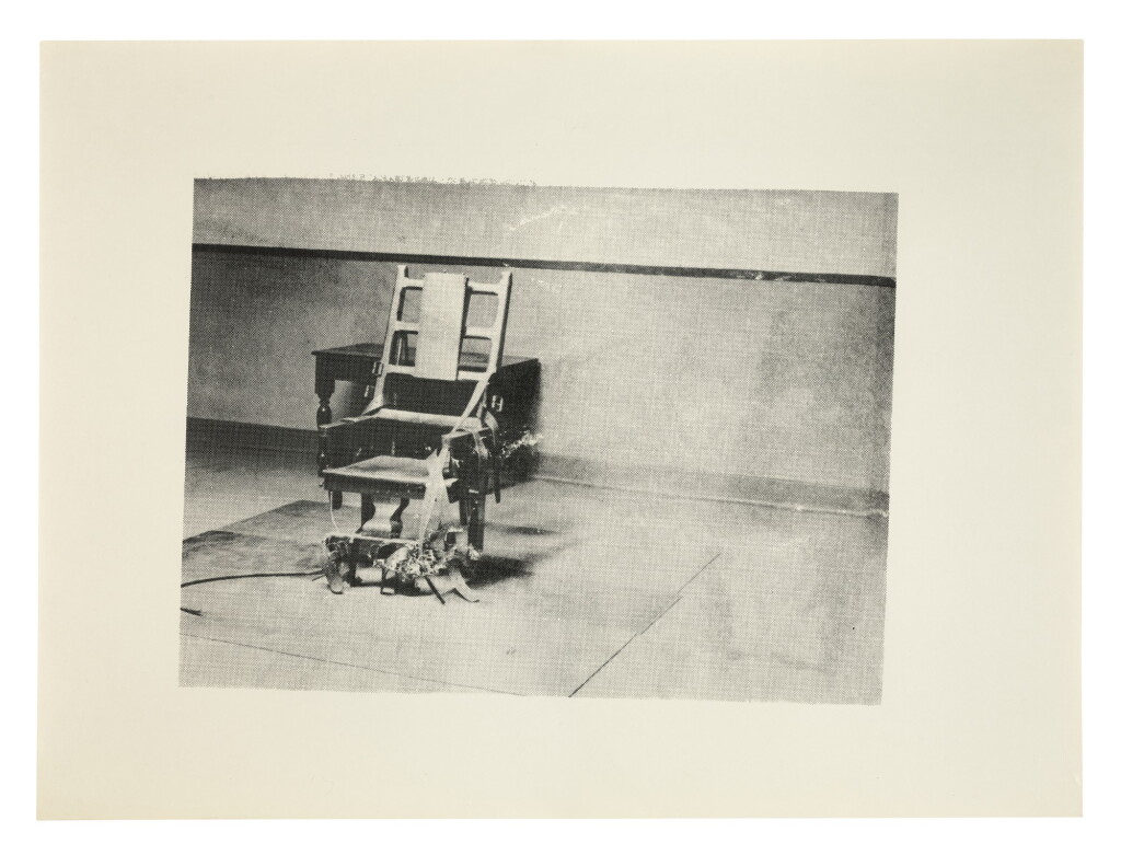 View full screen - View 1 of Lot 446. Electric Chair (Retrospective Series).