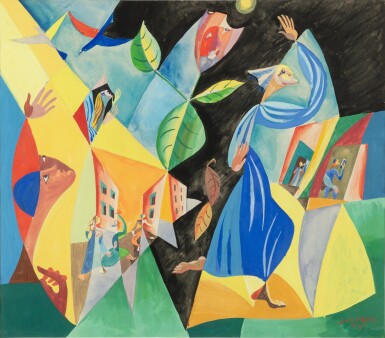 View full screen - View 1 of Lot 80. La bonne nouvelle.