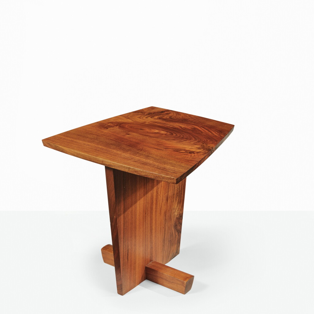 View full screen - View 1 of Lot 114. GEORGE NAKASHIMA | "GREENROCK" TABLE.