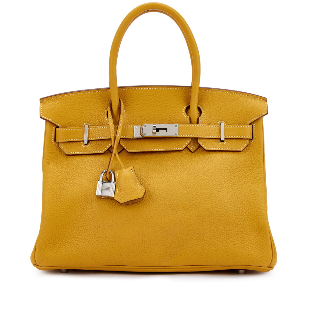 View full screen - View 1 of Lot 9648. Curry Clémence Birkin 30 Palladium Hardware, 2008.
