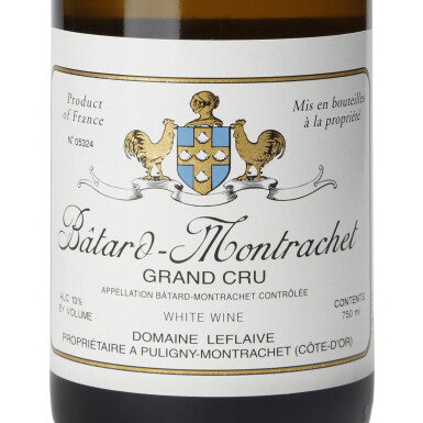 View full screen - View 1 of Lot 435. Bâtard Montrachet 1992 Domaine Leflaive (3 BT).