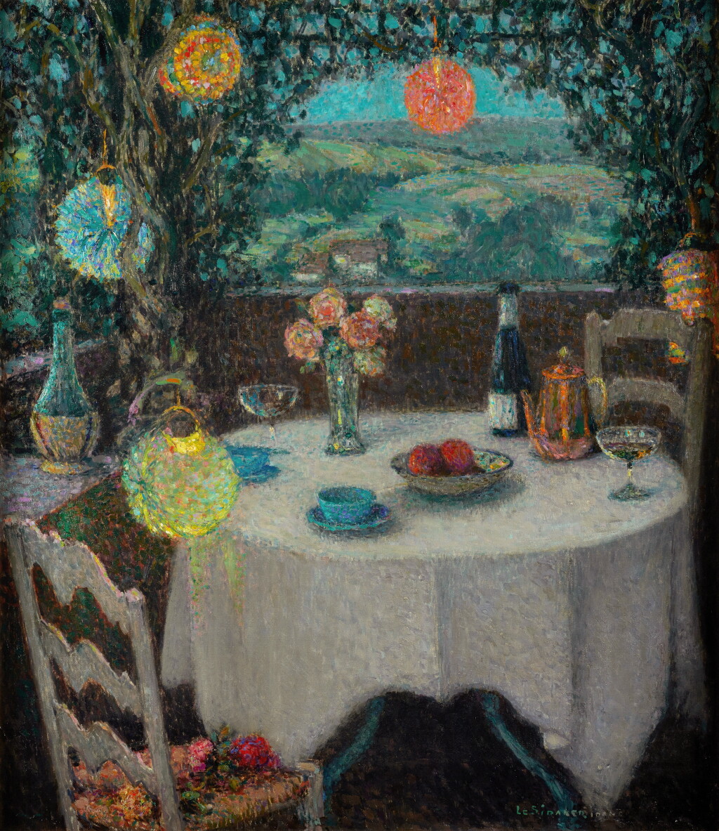 View full screen - View 1 of Lot 9. La Table sous la tonnelle.