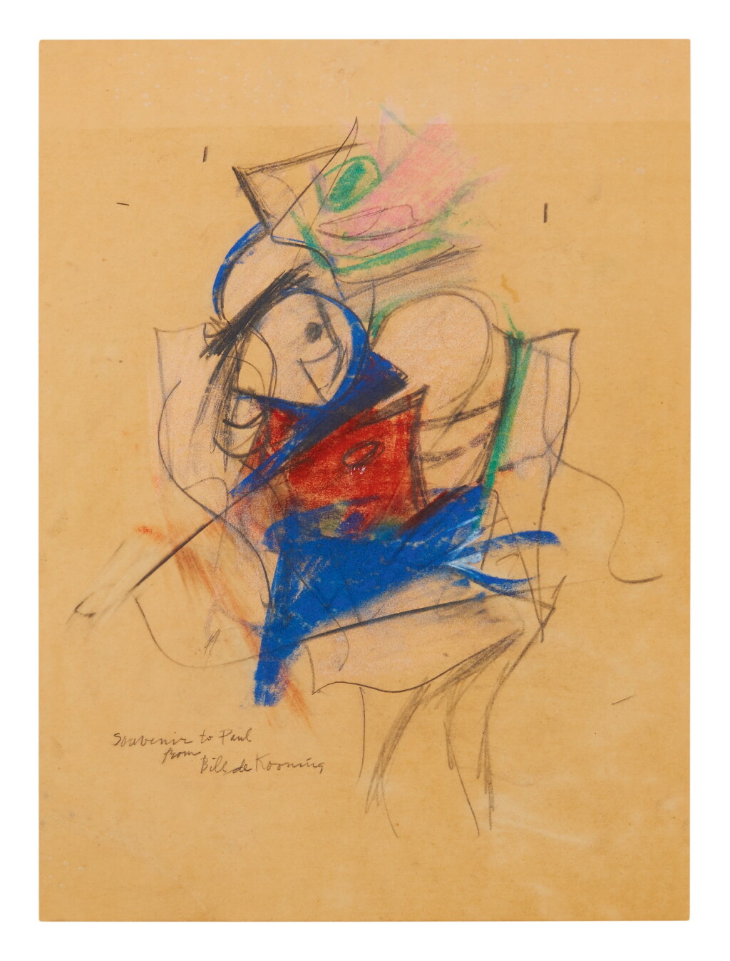 View full screen - View 1 of Lot 36. WILLEM DE KOONING | UNTITLED (WOMAN).