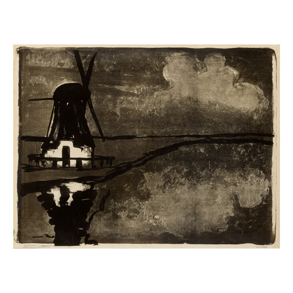 View full screen - View 1 of Lot 14. EMIL NOLDE | MÜHLE AM WASSER (SCHIEFLER L 82).