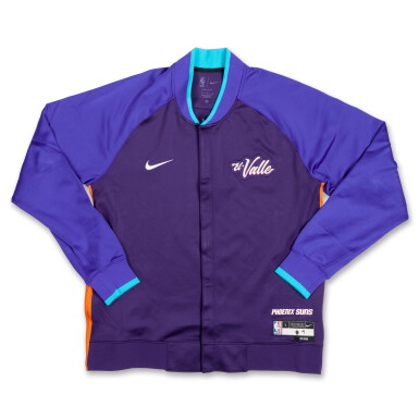View full screen - View 1 of Lot 230. Chimezie Metu Phoenix Suns 2023-2024 City Edition Warmup Set.