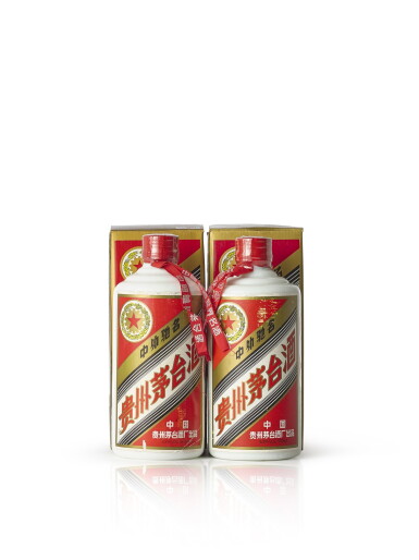 View full screen - View 1 of Lot 4119. Kweichow Five Star Moutai 1992 (2 BT50) 1992年產五星牌貴州茅台酒.
