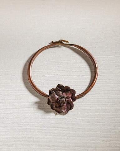 View full screen - View 1 of Lot 179. Collier Anémone, pièce unique.