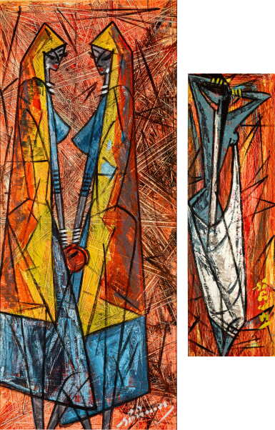 View full screen - View 1 of Lot 32. Untitled (Set of Two).