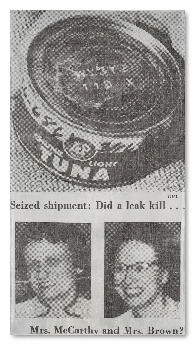 View full screen - View 1 of Lot 250. Tunafish Disaster.