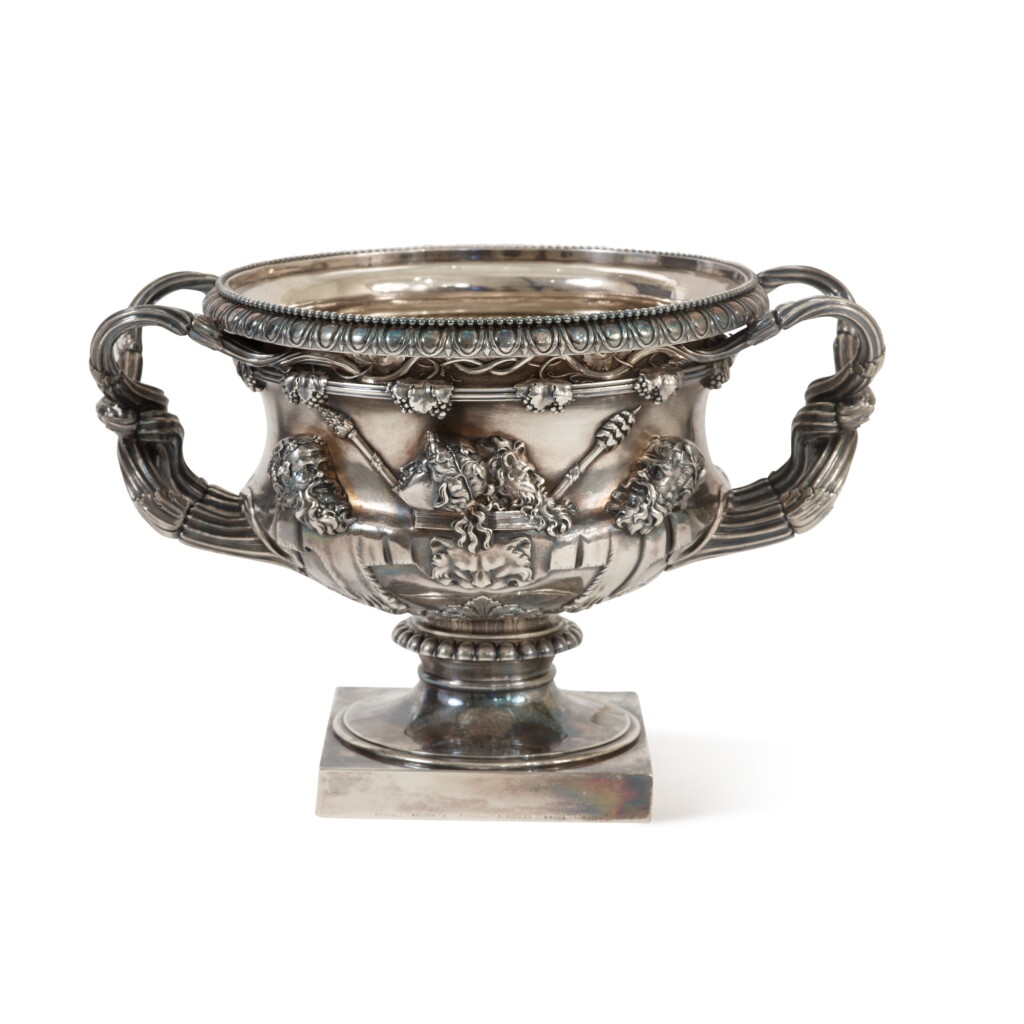 View full screen - View 1 of Lot 252. Harriet Duchess of St. Albans: A George IV Silver Warwick Vase, Philip Rundell, London, 1820.
