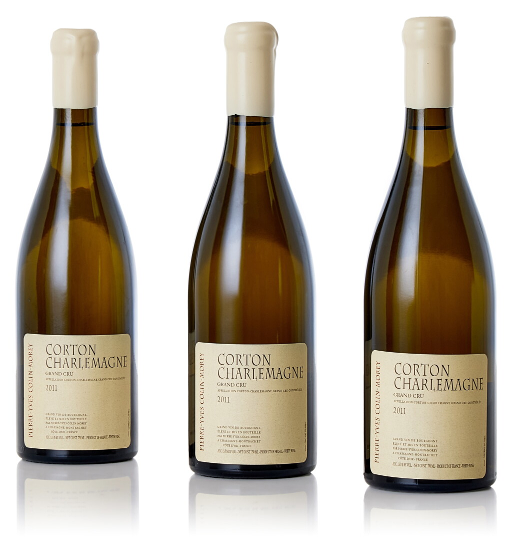 View full screen - View 1 of Lot 5656. Corton Charlemagne 2011 Pierre-Yves Colin-Morey (6 BT).