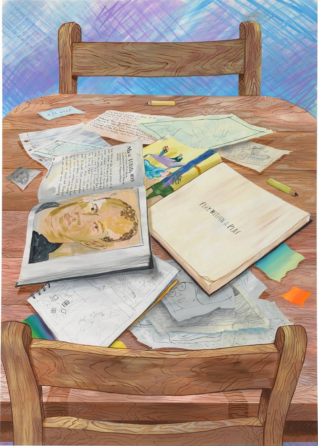 View full screen - View 1 of Lot 1281. Rebecca Ness 麗貝卡 · 尼斯 | Play Within a Play 戲中戲.