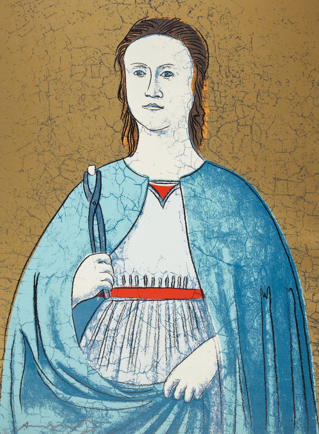 View full screen - View 1 of Lot 91. Saint Apollonia (F. & S. II.332).