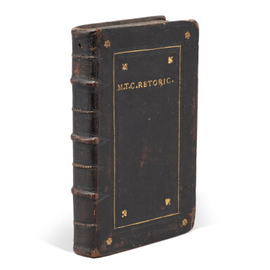 View full screen - View 1 of Lot 321. Cicero, Rhetoricorum ad C. Herennium libri IIII, Venice, Aldus, 1533, morocco gilt by Andrea di Lorenzo.