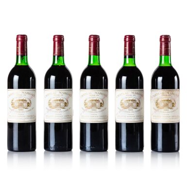 View full screen - View 1 of Lot 390. Château Margaux 1982 (5 BT).
