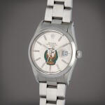 Oyster Perpetual Date, Reference 15000 | A stainless steel wristwatch with date and bracelet | Circa 1983