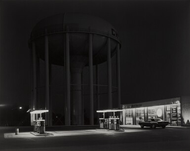 View full screen - View 1 of Lot 32. Petit's Mobil Station, Cherry Hill, New Jersey.