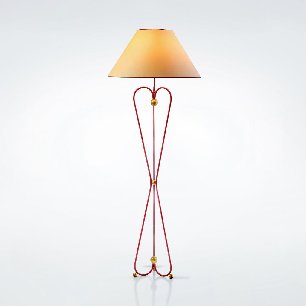 View full screen - View 1 of Lot 556. "Trèfle" Floor Lamp.