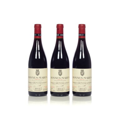 View full screen - View 1 of Lot 12. Bonnes Mares 2012 Comte Georges de Vogüé (6 BT).